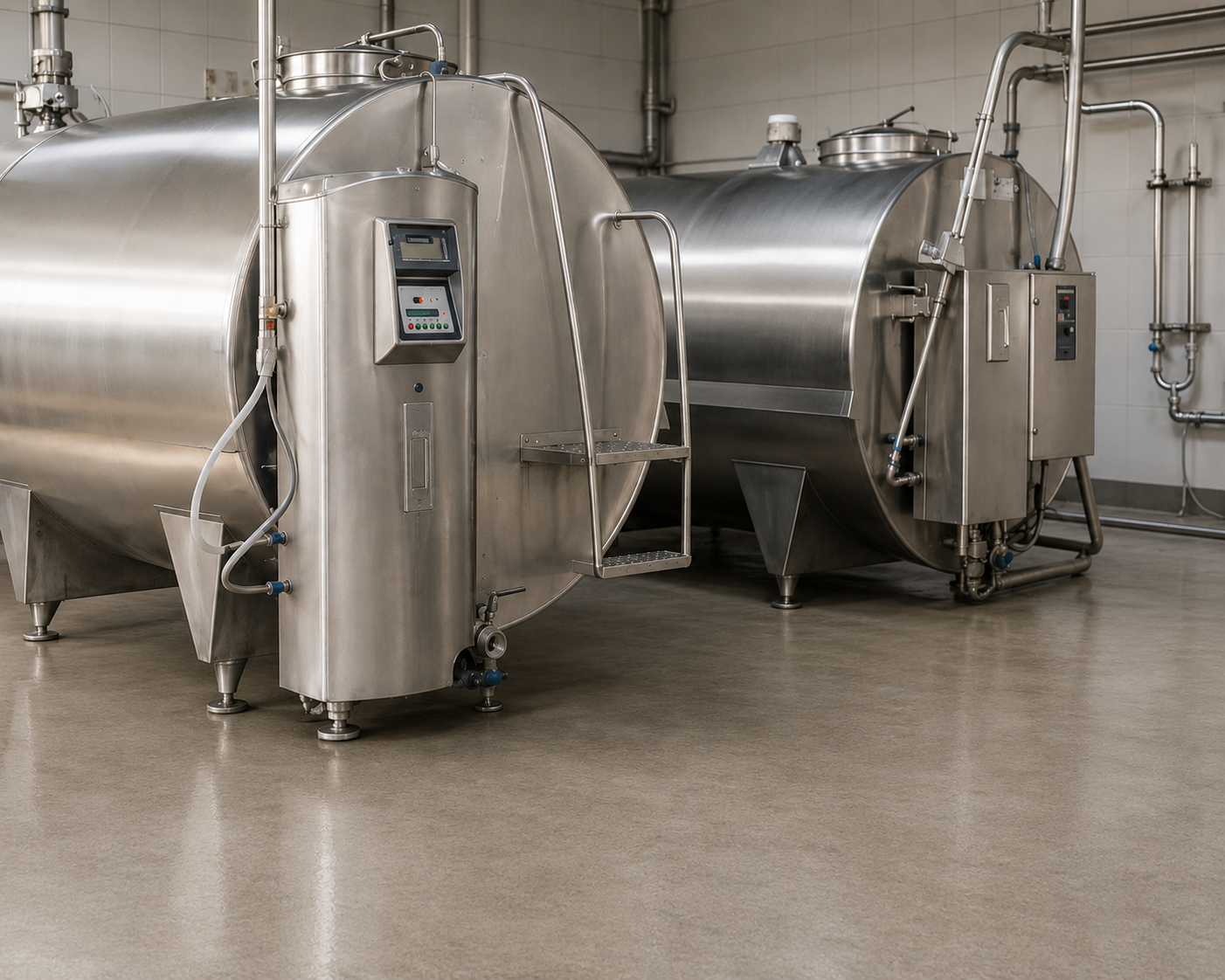 Bulk milk cooler - stainless steel direct expansion milk chilling vessel for village collection