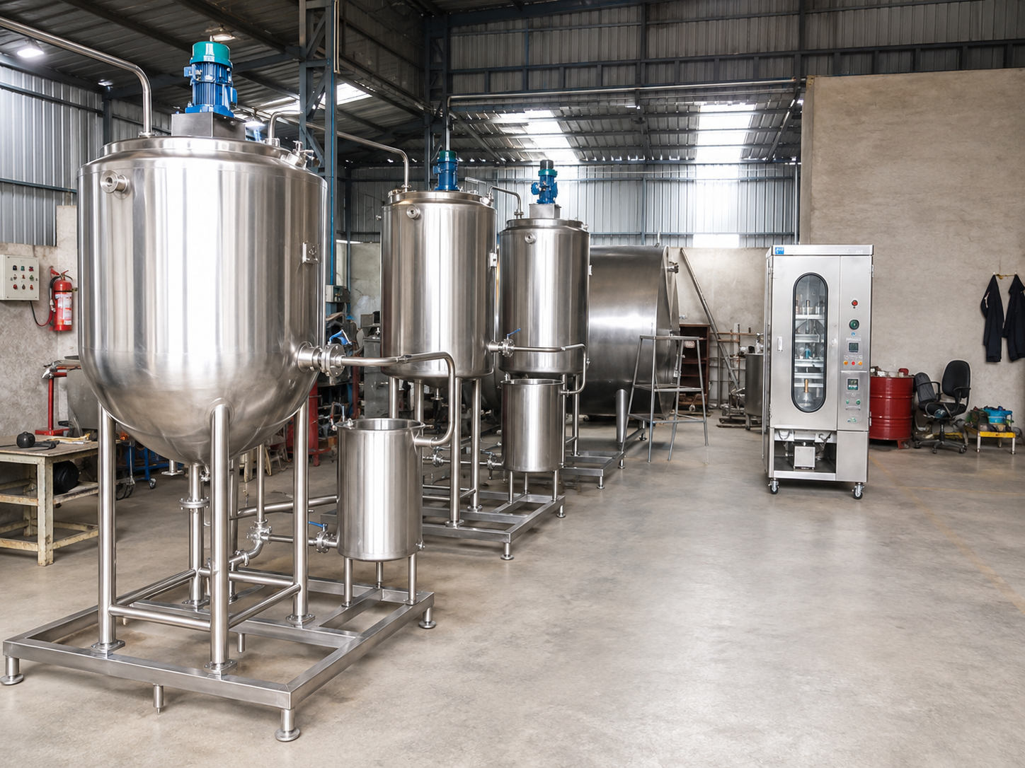Ghee making plant - industrial continuous ghee clarification and packaging line