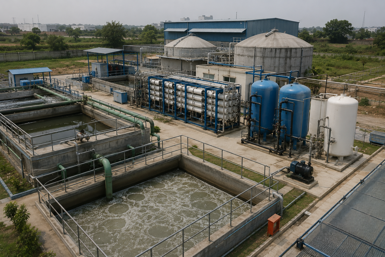 WTP UF RO softener plant - water treatment and purification system